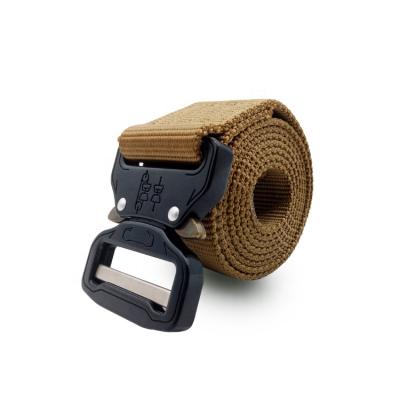 China 1.5 Inch Men's Combat Outdoor Military Adjustable Nylon Waist Tactical Belt for sale