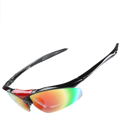 China Sports Wholesale Sports Outdoor Recycling Colored Glass Cycling Cycling Windproof Polarized Sunglasses for sale