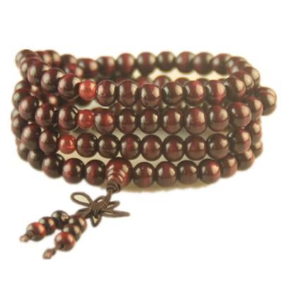 China The ethnic style wholesale 108 bead bracelet hot wooden beads men and women bracelet promotional gifts gifts small for sale