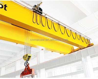 China Crane Hot Sale Electric Hoist Bridge Crane Double 20 Ton Beam Overhead Crane Electric Overhead Travel Crane for sale