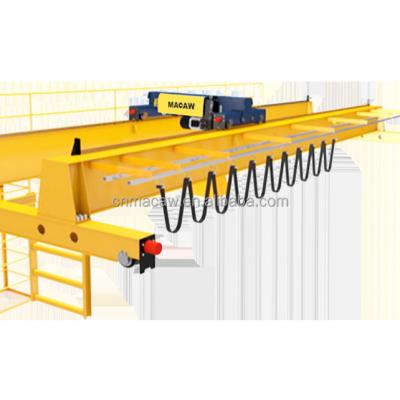 China 10 Ton Workshop Bridge Bridge Crane Double Beam EOT Electric Overhead Traveling Bridge Crane for sale