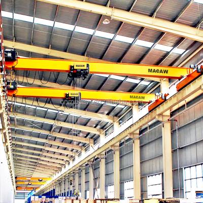 China Bridge Crane Customized EOT Single Crane Electric Overhead Traveling Crane 10 Ton Girder Bridge Crane With Motor Supplier for sale