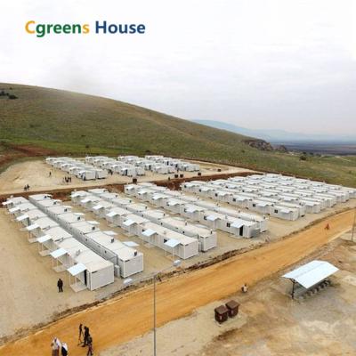 China Cgreens Modern Low Price House Prefab Container House Quickly Installs Portable Hospital Clinic Isolation Room Modular Project for sale