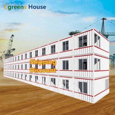 China Cgreens Modern Prefab Modular Hospital Container Building Container House Cgreens Container House Project for sale