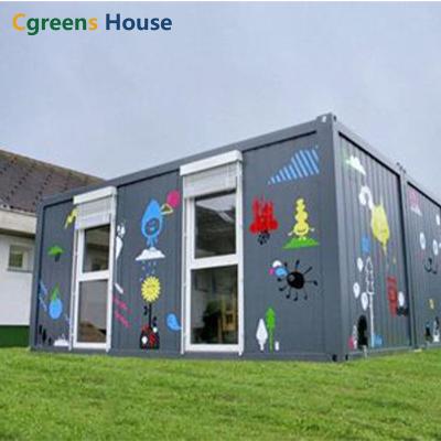 China Cgreens Modern House Modern Prefab Container House Project Provides Schools With Quick Installation Of Container House Projects for sale