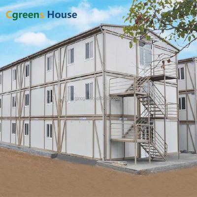 China Cgreens Modern House Construction Site Workers Sit Container House Project Construction Site Office Living Movable Room Single Room for sale