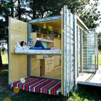 China Cgreens Project Modern Detachable Portable Container House Flat Pack Building Container House Modern Prefab Container Home Project for sale