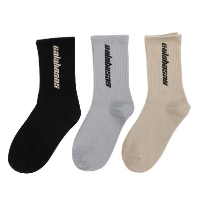 China Sporty Calabasas Socks Wholesale Logo Customize Fashion Socks Designer Sock Cotton for sale