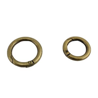 China Old World 5 Size Durable Bronze Color Durable Nolvo Spring Door Ring Silver Plated for sale