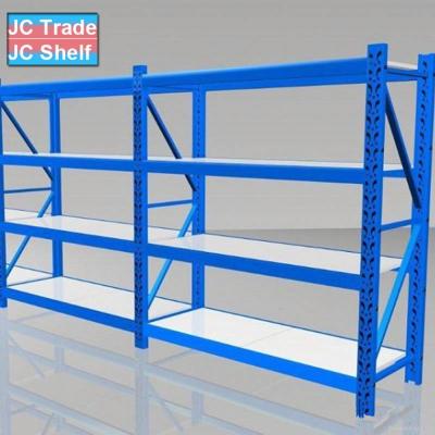 China New Design Corrosion Protection Upholster Rack System Medium Duty Steel Storage Rack for sale