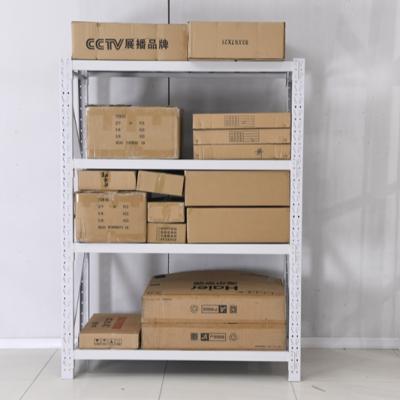 China Good Quality Corrosion Protection Stacking Shelves Diamond Hole Or Butterfly Hole Storage Rack Metal Light Duty Shelf for sale