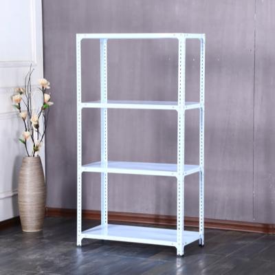 China Corrosion Protection Commercial Adjustable Slotted Angle Steel Racks Steel Rack For Kitchen for sale