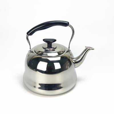 China 6LStainless Kitchen Kettle Sustainable Steel Metal Water Kettle OEM Classic Whistling Kettle for sale