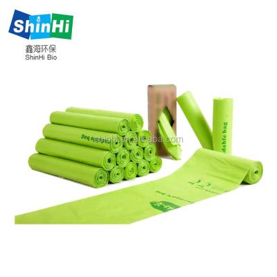 China Cosmetic Compostable Bag Large Capacity Plastic Waste Garbage Bags for sale