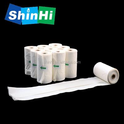 China Sustainable Cornstarch Dog Poop Bags 100% Compostable Vegetable Based Poop Bags Unscented Poop Bags Refill Rolls for sale