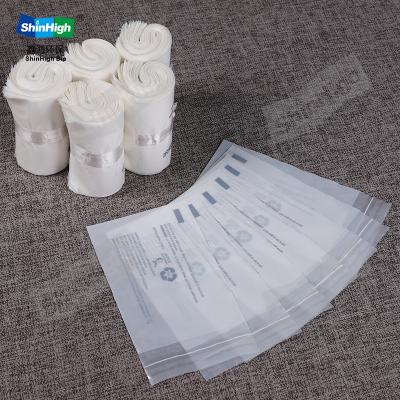 China Biodegradable Packaging Material PLA Bag Plastic Bags Self Adhesive Seal Packaging Bag For Clothing for sale