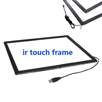 China 110-220V Digitale signagecomponenten 20/40 Point Touch Screen Overlay Kit IR Multi Touch Frame Te koop