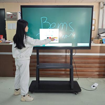 China 4k Smart Interactive Whiteboard 65 - 98 Zoll 20 Punkte Smart Board Interaktive Flachplatten zu verkaufen