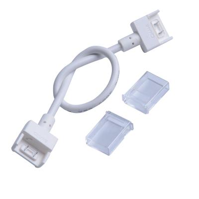 China Power Cob Led Strip Connector 8mm 10mm L Shape 3Pin 4Pin 2 Pin Led Strip Light Connector for sale