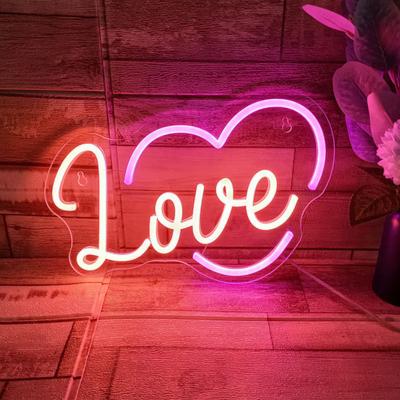 China Buildings led neon lights dropshipping custom logo color light stand neon tube sticks holiday wedding decoration neon electronic signs for sale