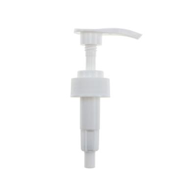 China Non Spill Quality Plastic Soap Pump 33/410 Discharge Rate 2.0ml PP Lotion Pump Shampoo Dispenser Top Level Liquid Pump for sale