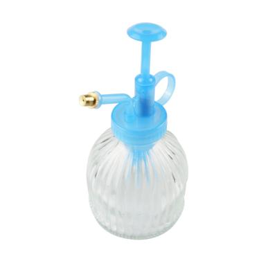 China Customized Popular Color Garden Hand Pump Sprayer Bottle Glass Mist Empty Watering Plants With Plastic Sprayer Bottle Pump for sale