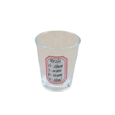 China Factory wholesale cheap price shot glass cup small volume shot glass wine cup/glass cup/vodka cup for home kitchen and restaurant for sale