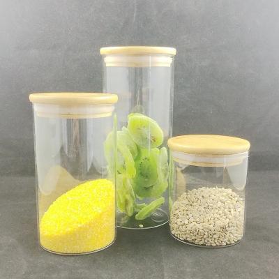 China 2021 Popular Premium Glass Storage Forever Storage Freshness Factory Supply Jar/Glass Sealing Bottle/Storage Glass Bottle For Food Storage for sale