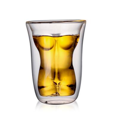 China New Arrival American Hand Blown Style Men And Women Shaped Beer Glass Mug Cheap Beer Glasses for sale