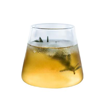 China New Arrival CLASSIC Hand Blown Mountain Fuji Shaped Beer Glass Mug Cheap Beer Glasses for sale