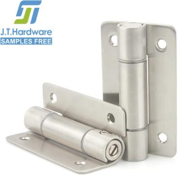 China Best Selling Toilet Compartment Accessories Automatic Wooden Door Closer Automatic Closing Stainless Steel Pull Out Spring Hinge for sale