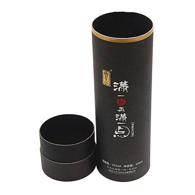 China Handmade Custom Luxury Cardboard Cylinder Paper Packaging Round Tube Gift Tea Boxes for sale