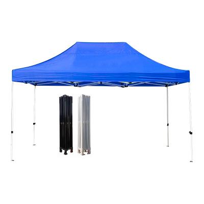 China Garden Gazebo Factory Direct Selling Advertising Folding Tent Trade Show Tent with Print Logo Gold Pattern for sale