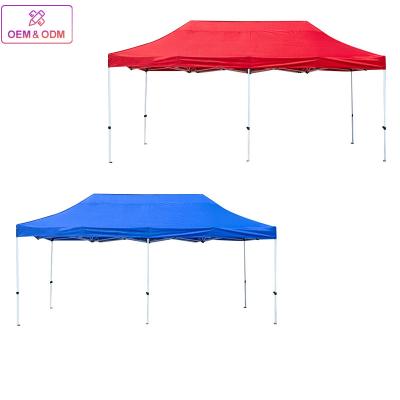 China Garden Gazebo 3X6M Outdoor Folding Pop-Up Canopy Gazebo Tents With Side Wall for sale