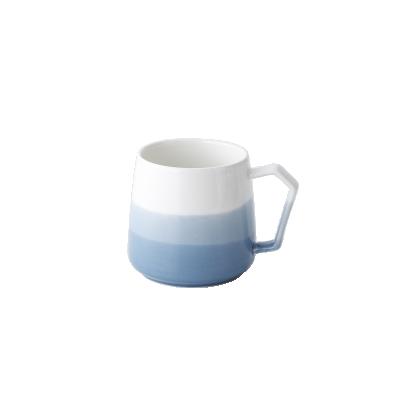 China Viable New Design Porcelain Color Ceramic Mug With Handle With Lid With Spoon 400ml 40CL Capacity Cup For Restaurant Hotel Office Use for sale