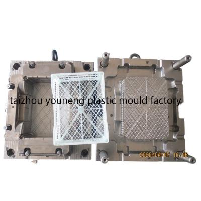 China Shopping Basket Steel Mold Plastic Injection Basket Mold for sale