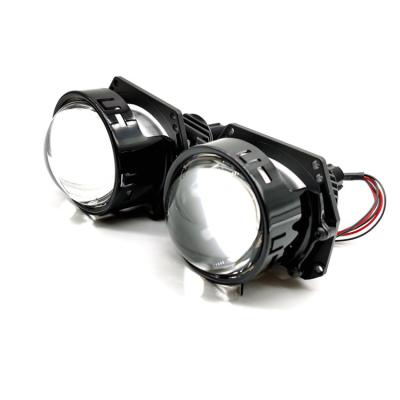 China Aluminum Auto Light System 12V 90W Universal 3.0 Inch Headlight Lamp Bi Led Spotlight for sale