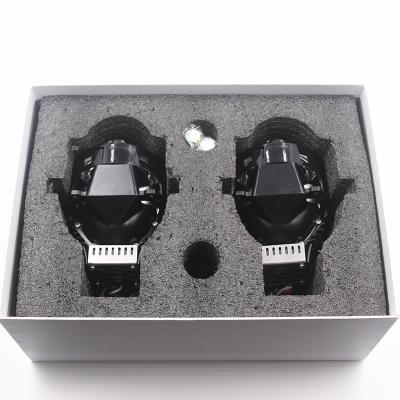 China China Manufacturer Bi Led Projector Aluminum Lens Dual Lens Car Laser Light Dual Headlight For Honda for sale