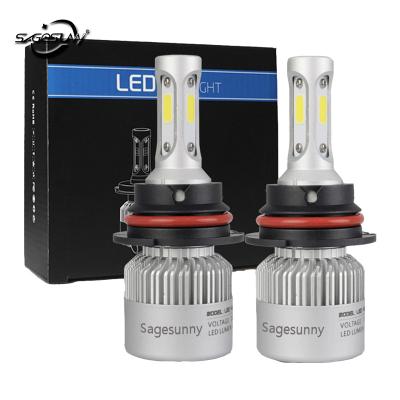 China S2 Aluminum Car LED Fog Light Accessories Replace H7 9012 H4 H8 LED S2 Halogen Headlight Bulb H11 H1 H3 H7 H4 for sale