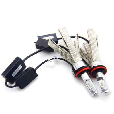 China CE approved car headlight h15 100w aluminum led bulb 3300LM with an error free Canbus for sale