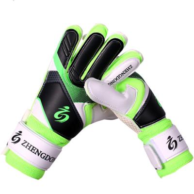 China Custom Logo Best Quality Finger Save Flour Comfortable Goalkeeper Gloves Goalie Gloves Wholesaler for sale