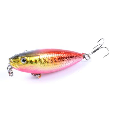 China Professional ABS 5.9cm Hard 6.9g Bait Artificial Fishing Wobblers Pencil Pike Bass Lures for sale