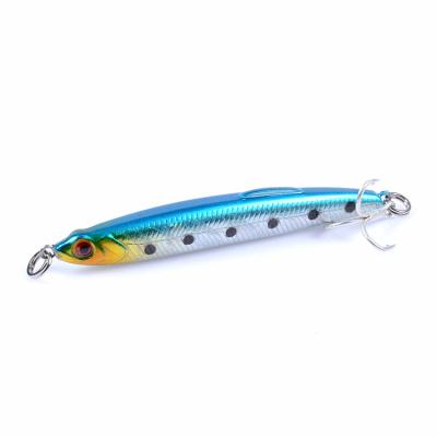 China 3D eyes; Color painting; Super Distant Possibility Wholesale Style New Sinker Plastic Jig Fishing Long Saltwater Casting Pencil Lure Sinker for sale