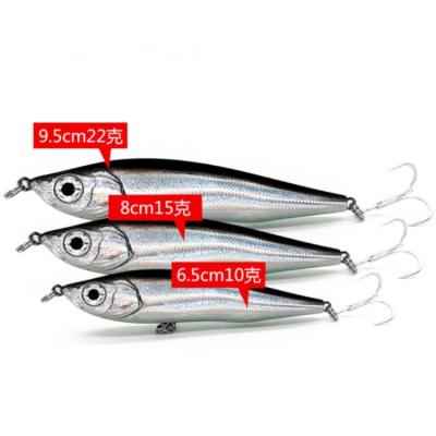 China Good Quality 65mm/80mm Big Plastic Pencil Sinking Fishing Lure 95mm for sale