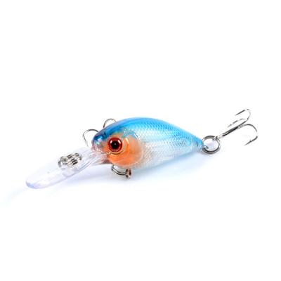 China 3D Eyes Wholesale Wobbler Bionic Plastic Lures Artificial Hard Lure Small Crankbait for sale