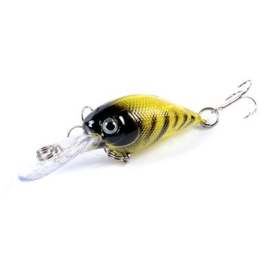 China 3D Eyes Low MOQ Crank Bait Plastic Bionic Lures Wobbler Artificial Hard Lure Crankbait for sale