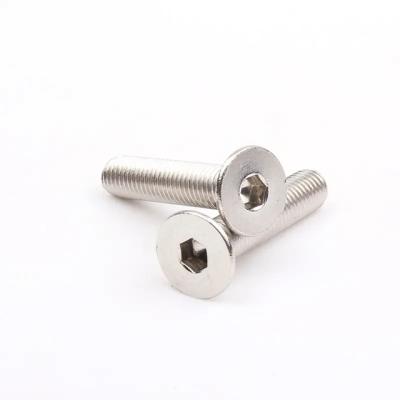 China Steel Wholesale price DIN7991 Hexagon Socket Countersunk Head Screws for sale