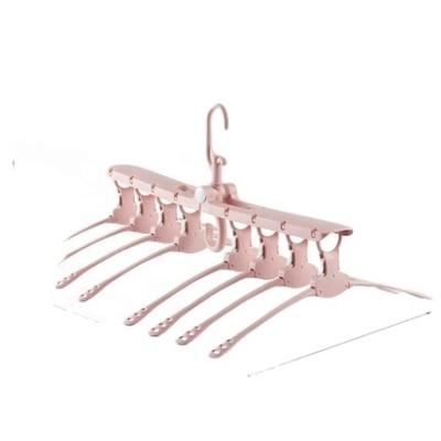 China Eco - Friendly Material Custom Laundry Plastic Hangers Non Slip Boutique Hangers For Clothing Store for sale