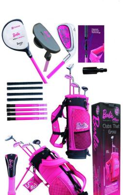 China Barbie style children golf club set middle size and big size for sale