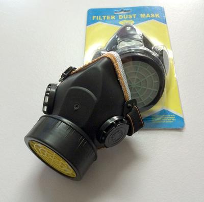 China Factory Price Trade Assurance Replaceable Filter Dust Gas Mask for sale